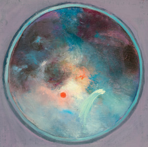 Origine 35,huile sur toile, 32x32 cm